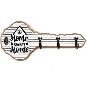 Home Sweet Home Key Holder Wall Decor